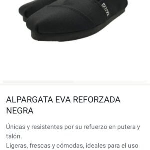 Cod.560 alpargatas reforzadas