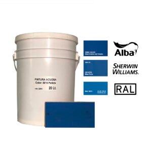Pintura Látex Exterior e Impermeabilizante Color Azul X 20 Litros