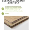 Mesa Ratona Hierro Y Madera Ecologica Elegante Interior