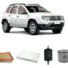 Kit X4 Filtros Wega Renault Duster 1.6 16v 2011 En Adelante
