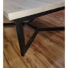 Mesa Ratona Hierro Y Madera Ecologica Elegante Interior