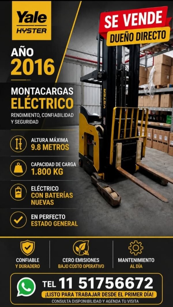 Autoelevador Yale-Hyster