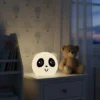 Lámpara infantil Panda Palmaditas de Silicona cambia Colores