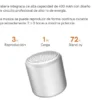 Mini Parlante Macaron LittleFun TWS Bluetooth 5.0 color blanco