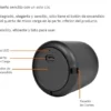 Mini Parlante Macaron LittleFun TWS Bluetooth 5.0 color blanco