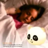 Lámpara infantil Panda Palmaditas de Silicona cambia Colores