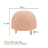 Lampara Velador Infantil Honguito de Silicona Recargable