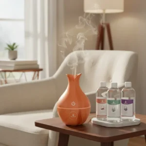 Humidificador aromatizador más 3 esencias de 250 ML
