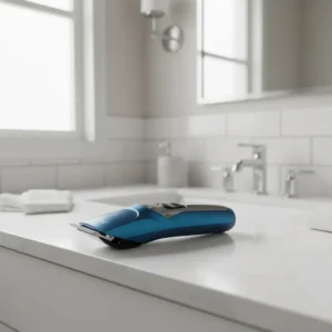 Corta Pelo Barba Htc At228 Profesional Inalámbrica Trimmer Color Azul
