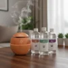 Humidificador aromatizador más 3 esencias de 250 ML