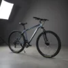 Bicicleta Mtb Fiat 500 R29 Aluminio 21v Shimano Gris Topo con suspensión delantera