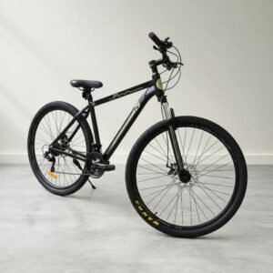 Bicicleta Mtb Fiat 500 R29 Aluminio 21v Shimano Negro con suspensión delantera