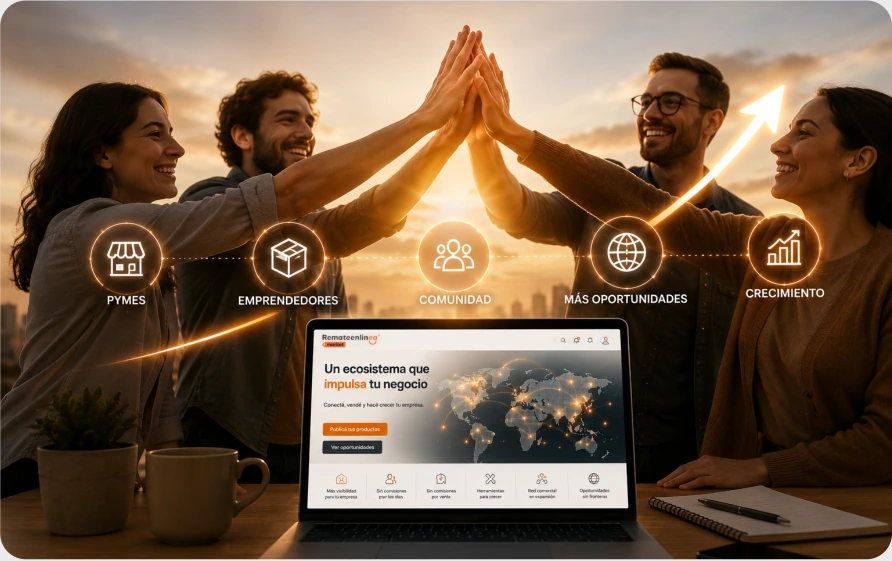 Comunidad de empresas y emprendedores creciendo juntos