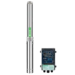 Diámetro 3″. Potencia: 210W. Tipo Impeller. Sistema independiente con tecnología MPPT. Ideal para ser instalado en lugares remotos ya que funciona de forma automática y autónoma e incluye sensor de nivel de pozo / de tanque. Estructura de acero inoxidable. Funcionan con y sin baterías.
