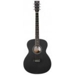 SX - SD103KBK - Pack Guitarra Acustica Cuerpo 34 Dreathnoght Funda-Afinador-Capo-Puas-Correa Black
